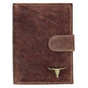 Pánská kožená peněženka Wild Buffalo Don - hnědá